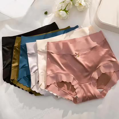 Women's Aven 5-Piece Seamless Silk Satin Underwear Set