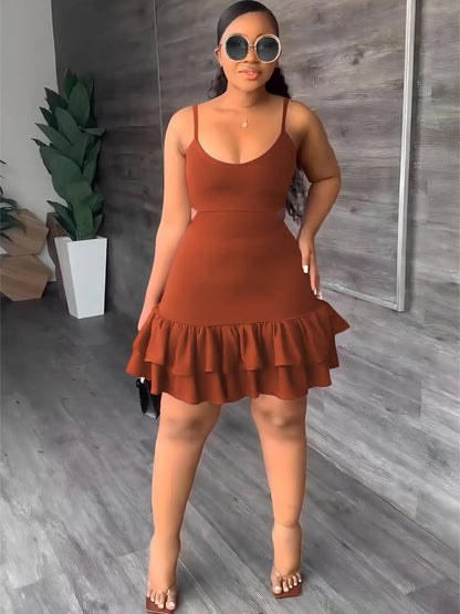 Women's stylish sleeveless Amelia cami dress
