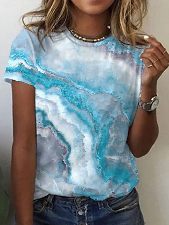 Aria Marble Top: Sea Dream Design