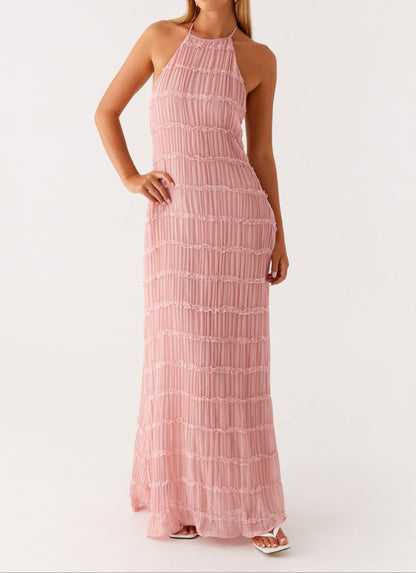 Beautiful Strappy Long Evening Dress