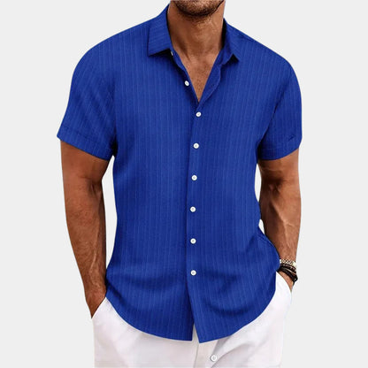 Casual Breathable Cotton Shirt - Olytrend