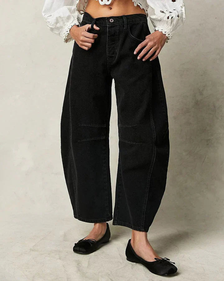 Women's Ava Mid-Rise Barrel Jeans