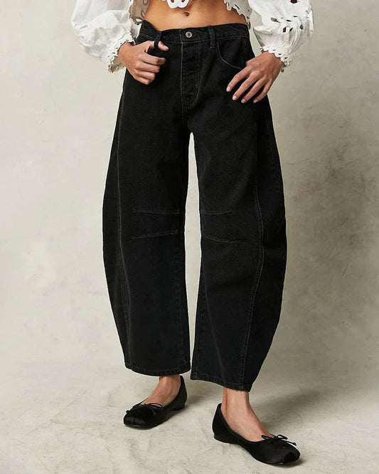 Women's Ava Mid-Rise Barrel Jeans