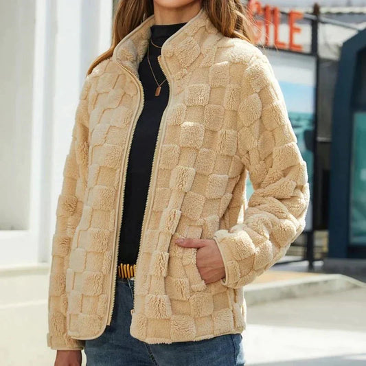 Ayleen - super-soft short fleece jacket
