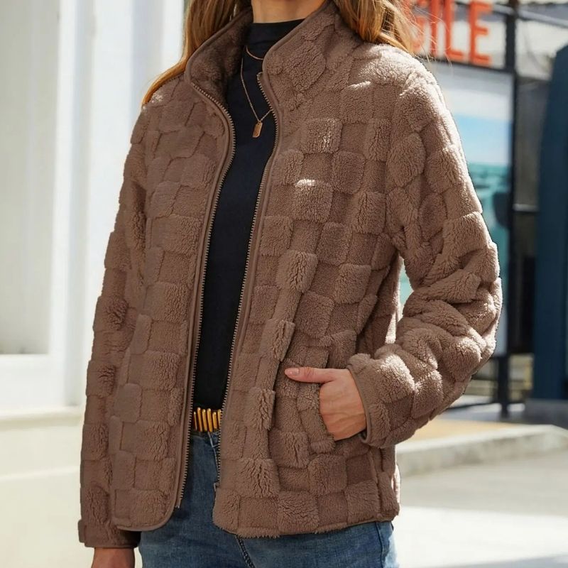 Ayleen Short Fleece Jacket: Super Soft