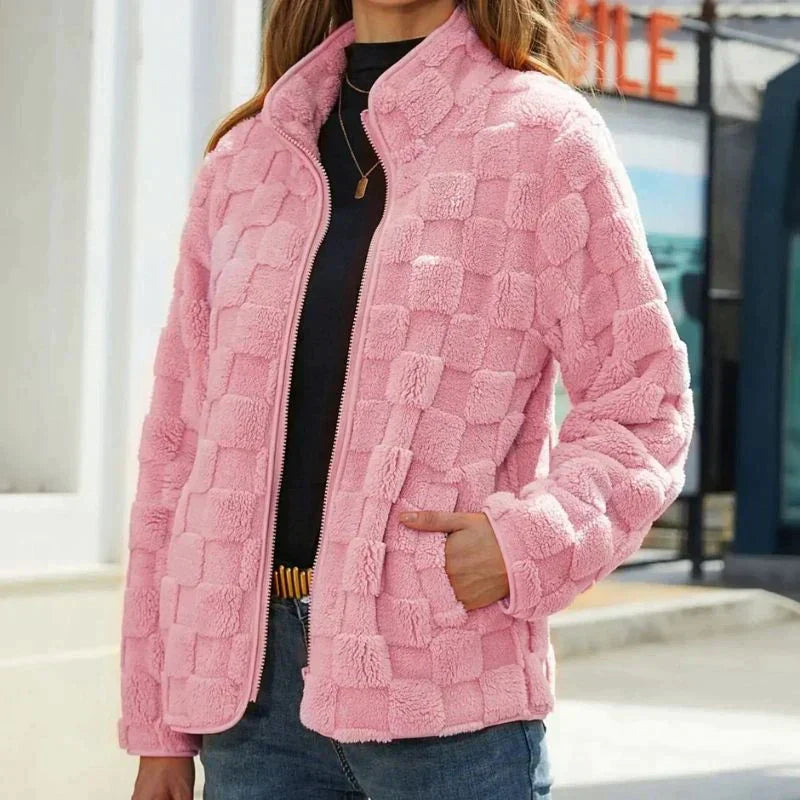 Ayleen Short Fleece Jacket: Super Soft