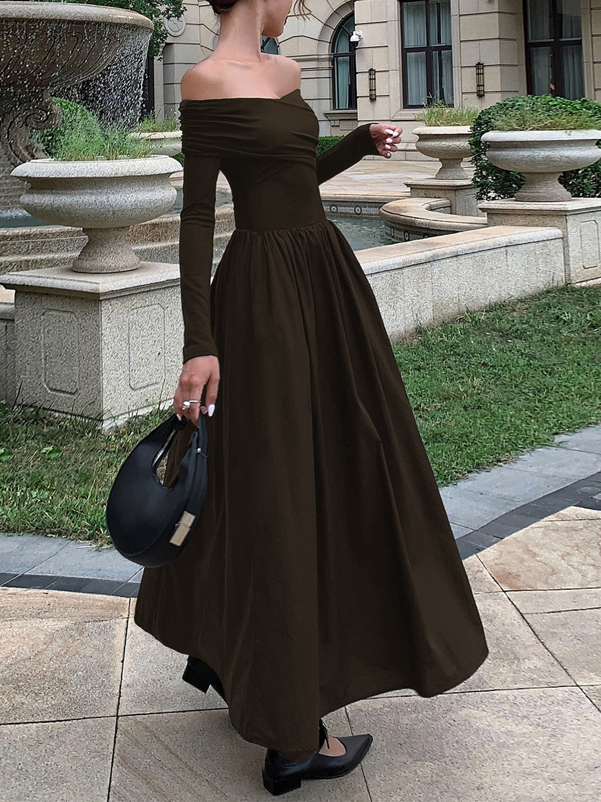 Alvi | Beautiful Off-Shoulder Dress for Women