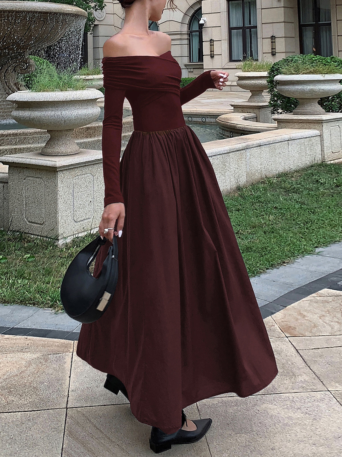 Alvi | Beautiful Off-Shoulder Dress for Women