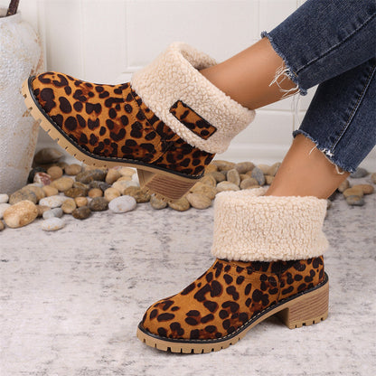 Warm Waterproof Insulated Winter Boots for Women