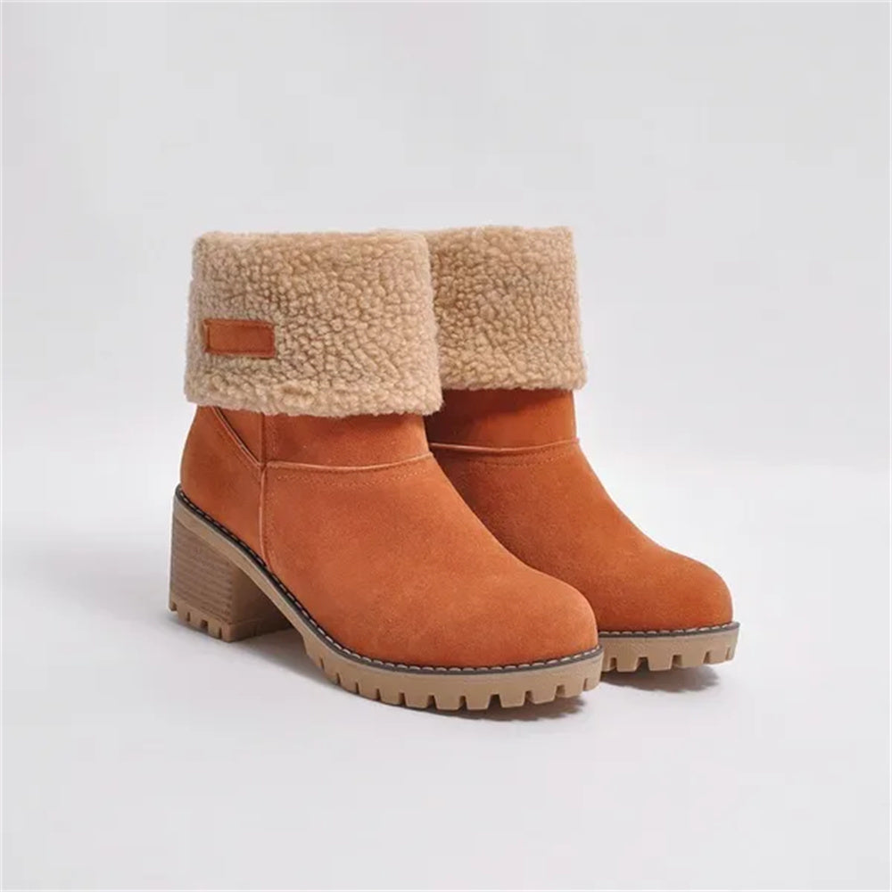 Warm Waterproof Insulated Winter Boots for Women