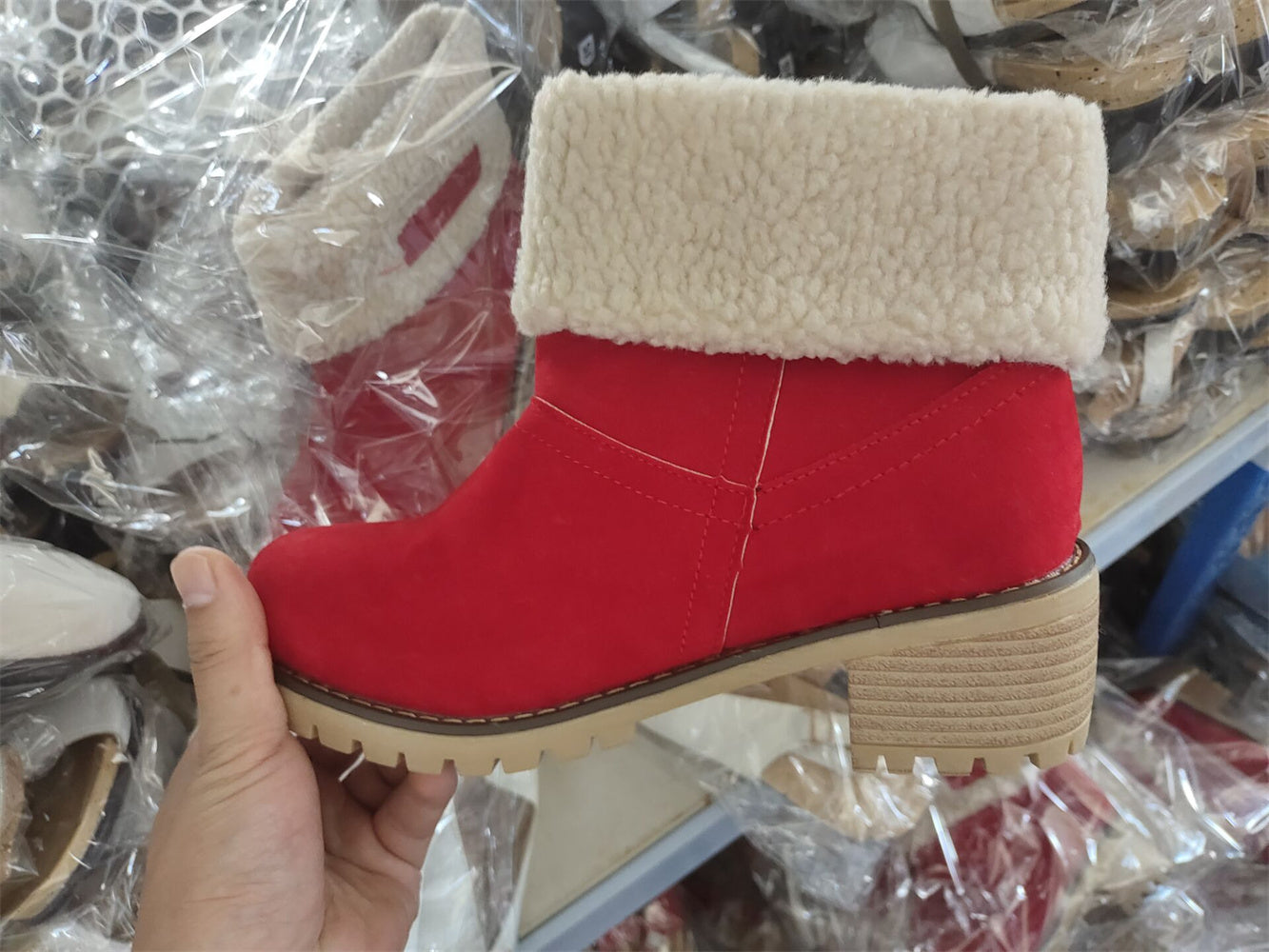 Warm Waterproof Insulated Winter Boots for Women