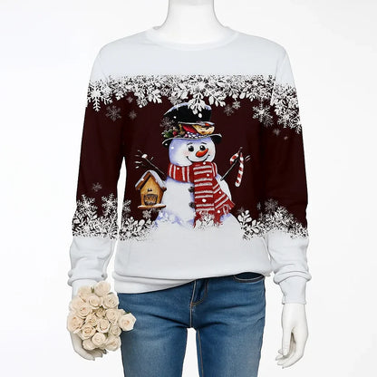 Women’s Snowman Christmas Sweater | Festive Knitwear