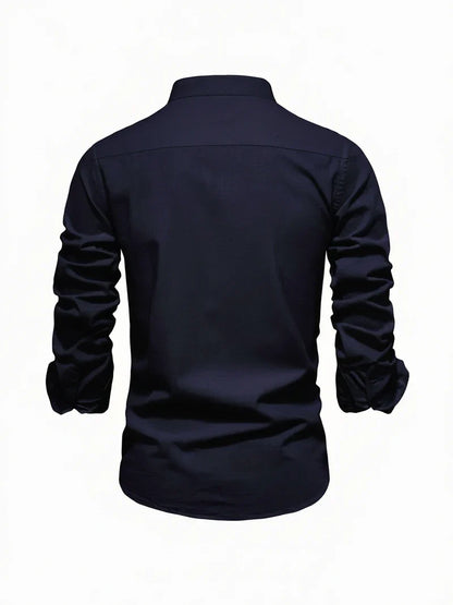 Casual Button Down Men's Shirt