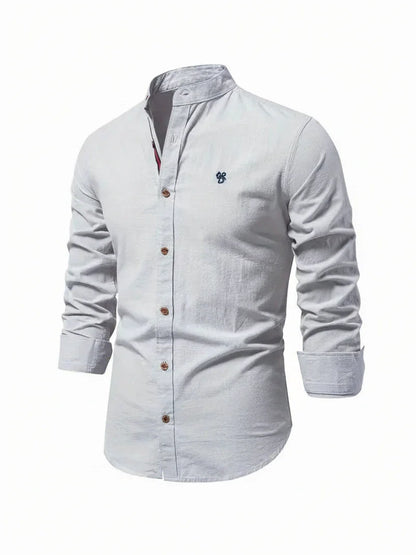 Casual Button Down Men's Shirt