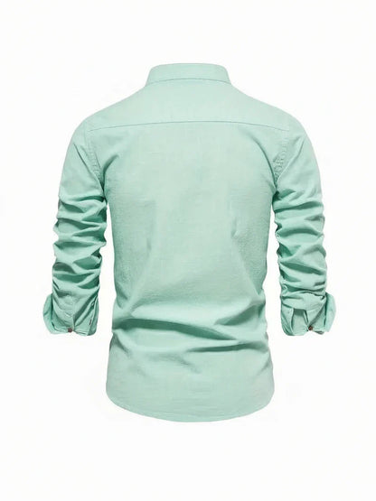 Casual Button Down Men's Shirt