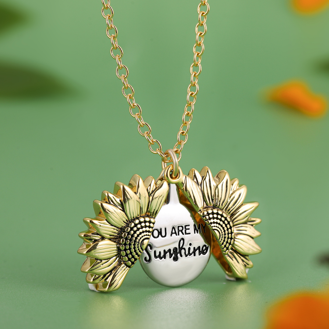Bright Smile Sunshine Pendant Necklace