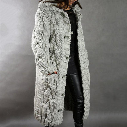 Warm and Flattering Long Winter Coat