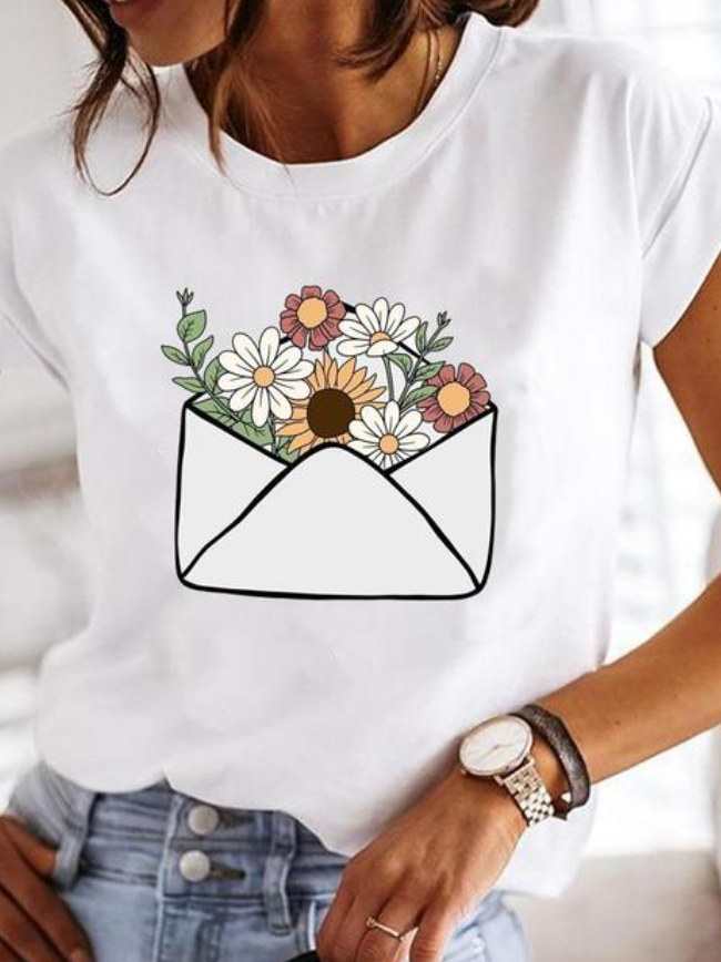 Beatrix | Printed Shirt for Women made of Cotton, Versatile and Comfortable