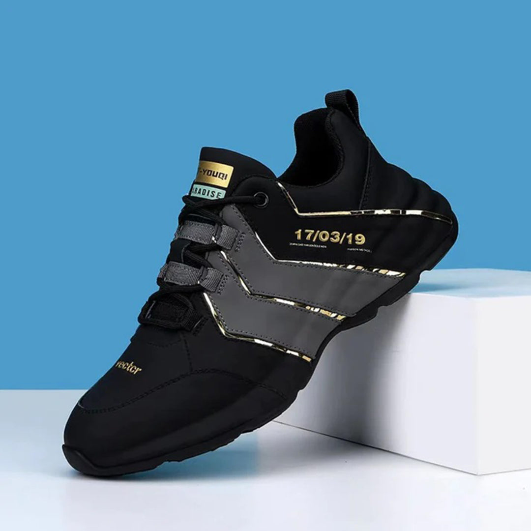 Athletic Mens Running Shoes with Airy Cushioning