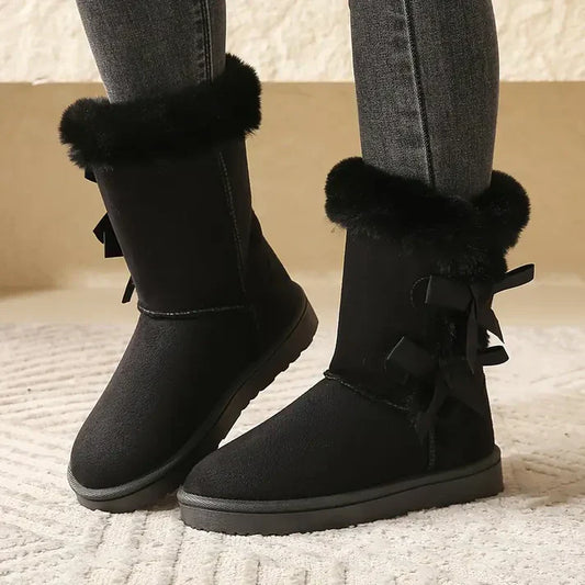 Women's Classic Mid-Calf Snow Boots - Marianne