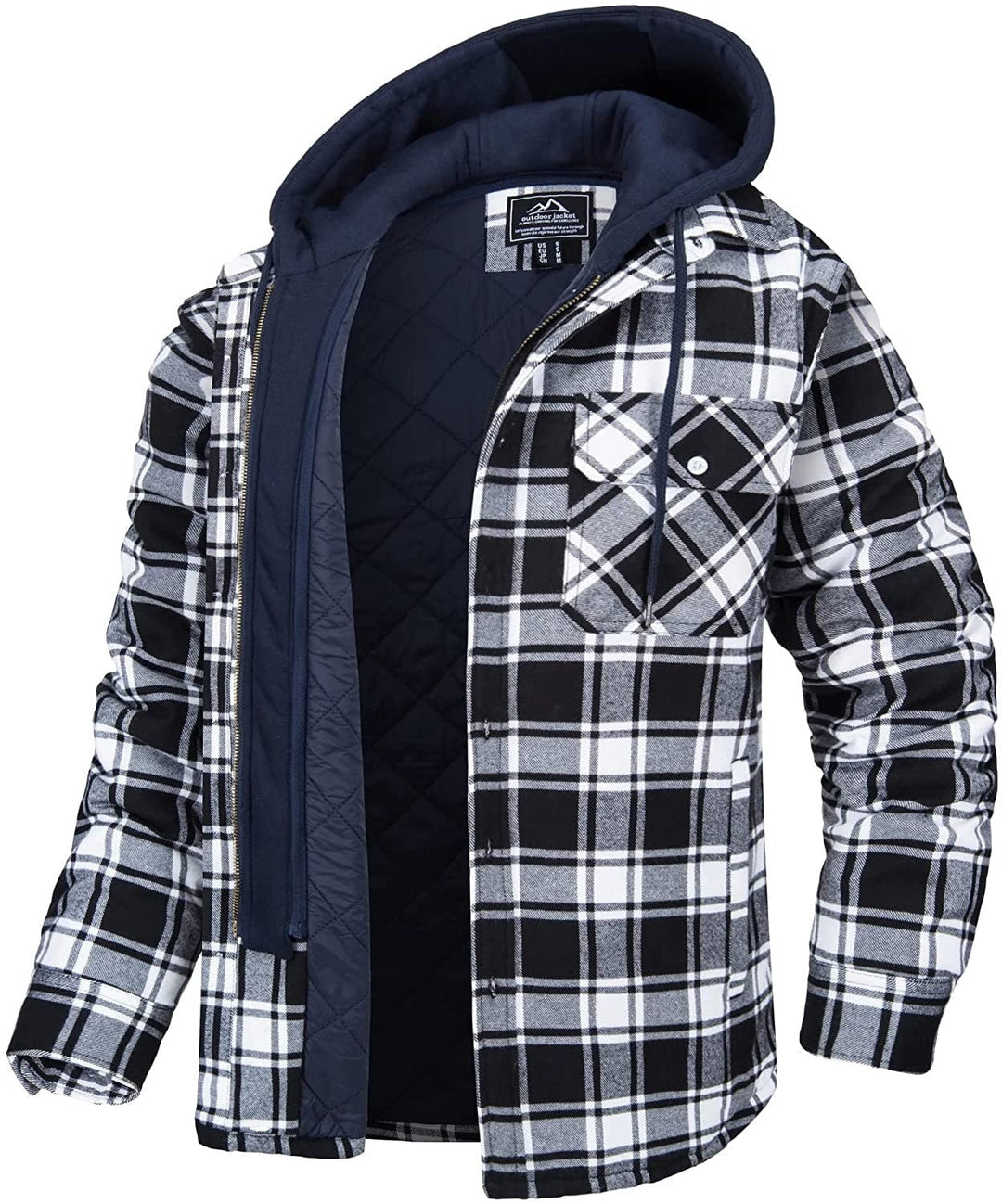Warm Water-Resistant Hoodie Coat - Olytrend