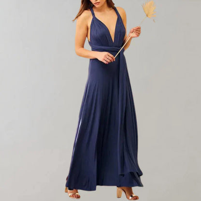 Versatile wrap dress for summer