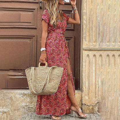 Boho dress made of light cotton