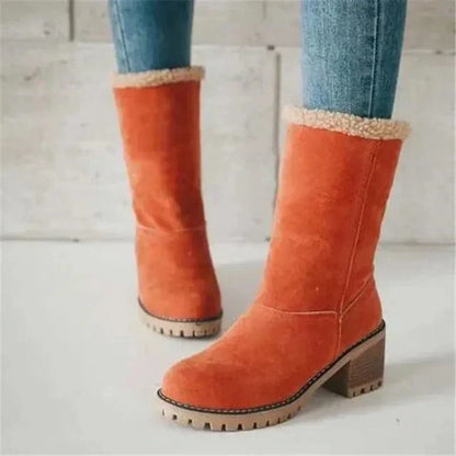 Warm Knee High Wool Winter Boots