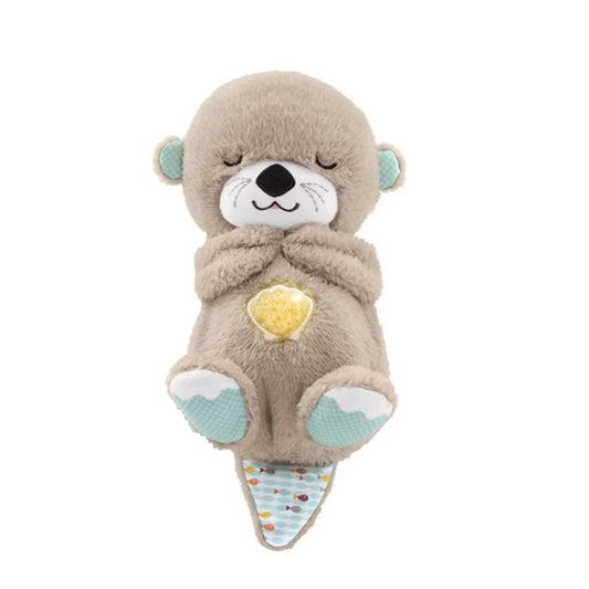 Breathable plush in the shape of an otter