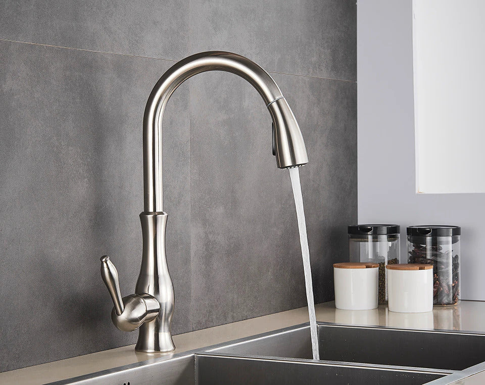 Anton - Extractable kitchen faucet