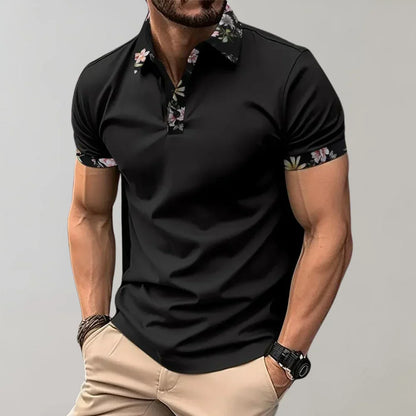 Casual Fit Mens Short Sleeve Polo Tee