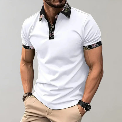Casual Fit Mens Short Sleeve Polo Tee