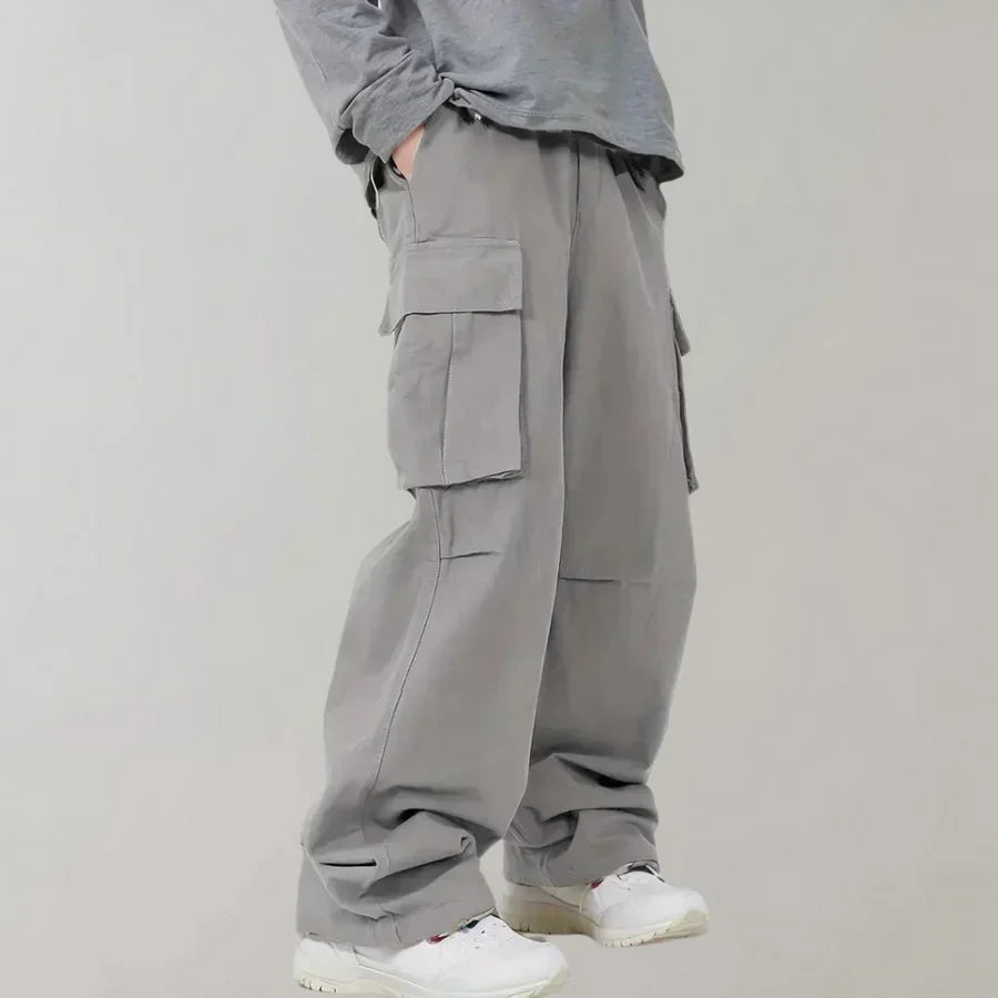 Asger Men's Straight Leg Cargo Pants