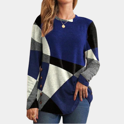 Women's long-sleeve casual tee