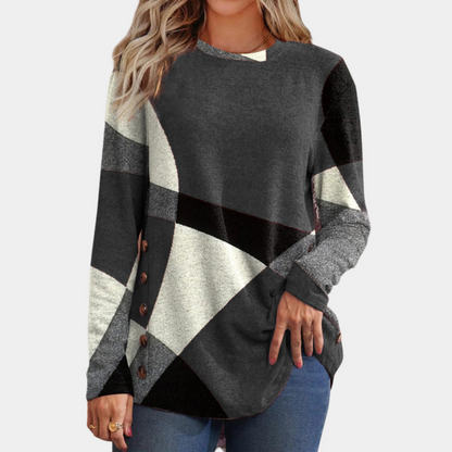 Women's long-sleeve casual tee