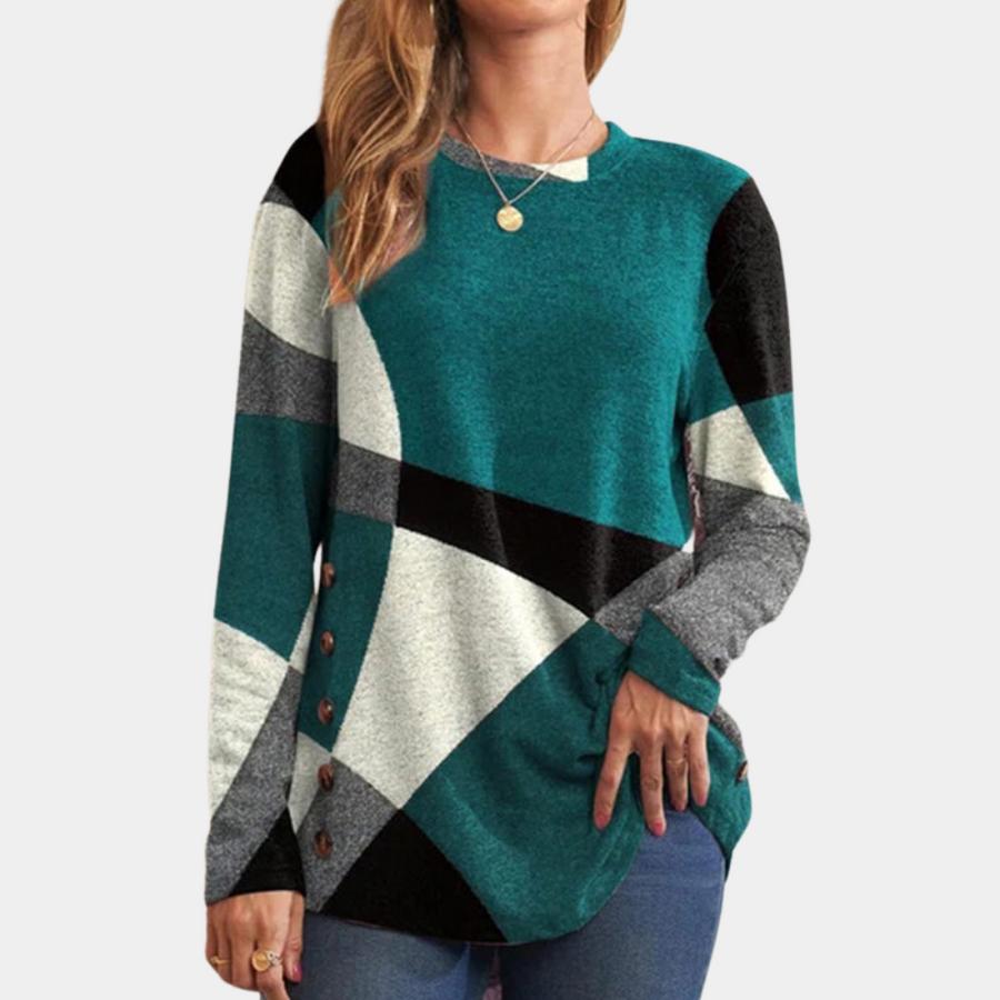 Women's long-sleeve casual tee