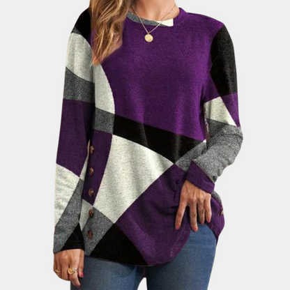 Women's long-sleeve casual tee
