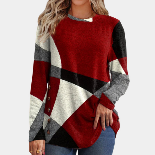 Women's long-sleeve casual tee
