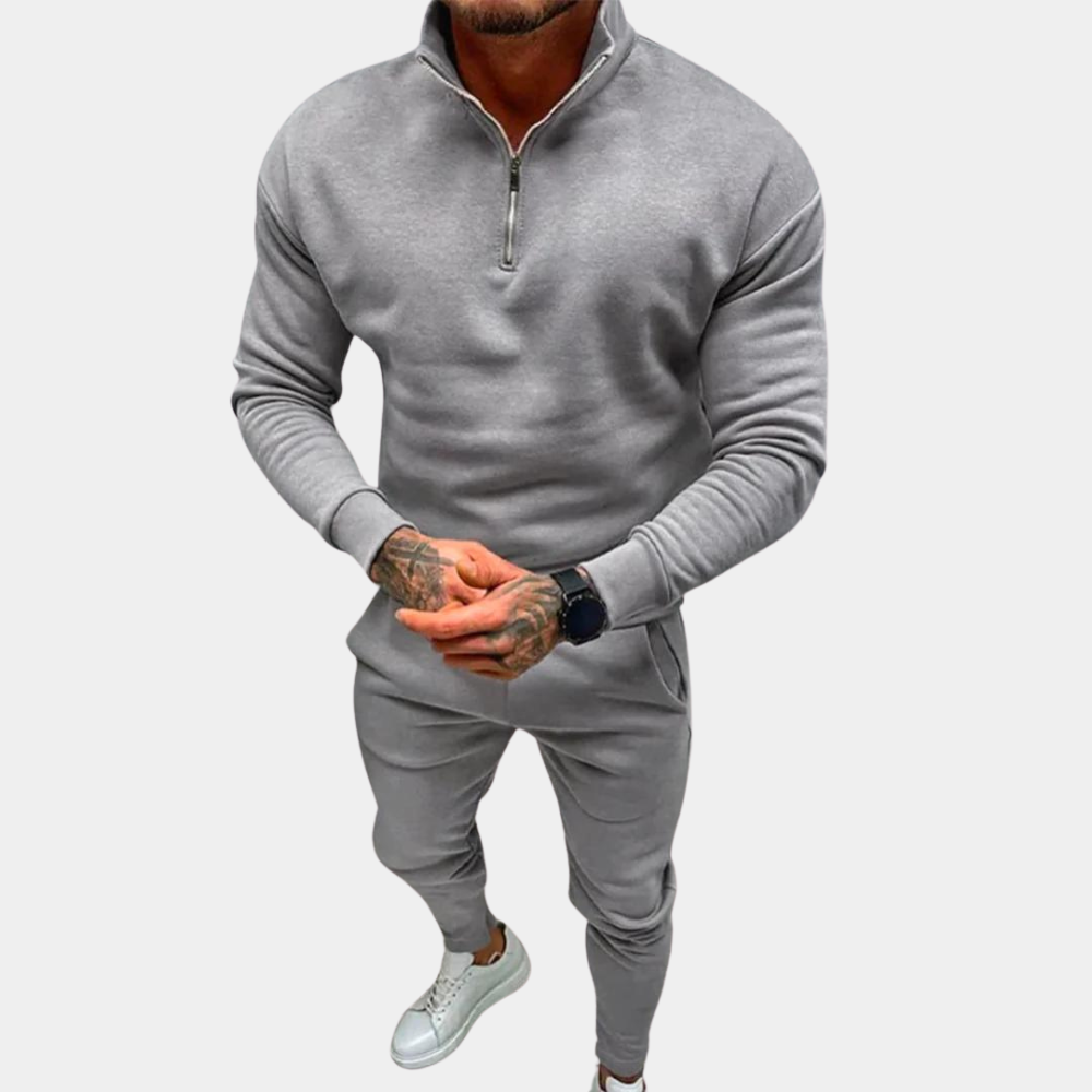 Men's Athletic Running Suit for Fitness and Performance