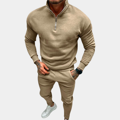 Men's Athletic Running Suit for Fitness and Performance