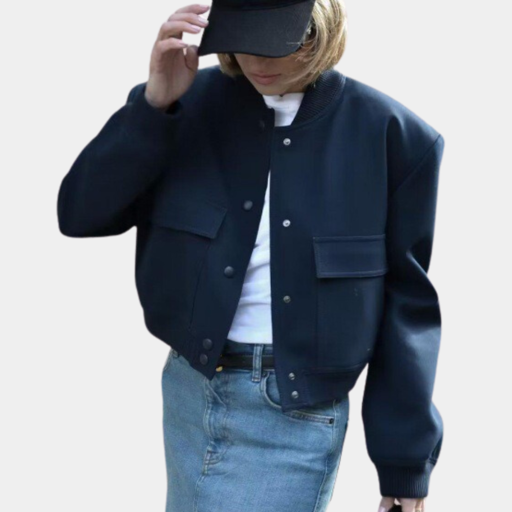 Women's Lightweight Quilted Bomber Jacket