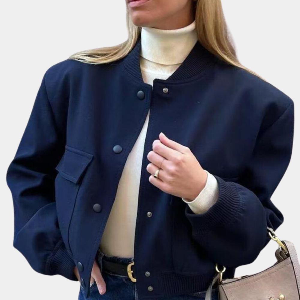 Women's Lightweight Quilted Bomber Jacket