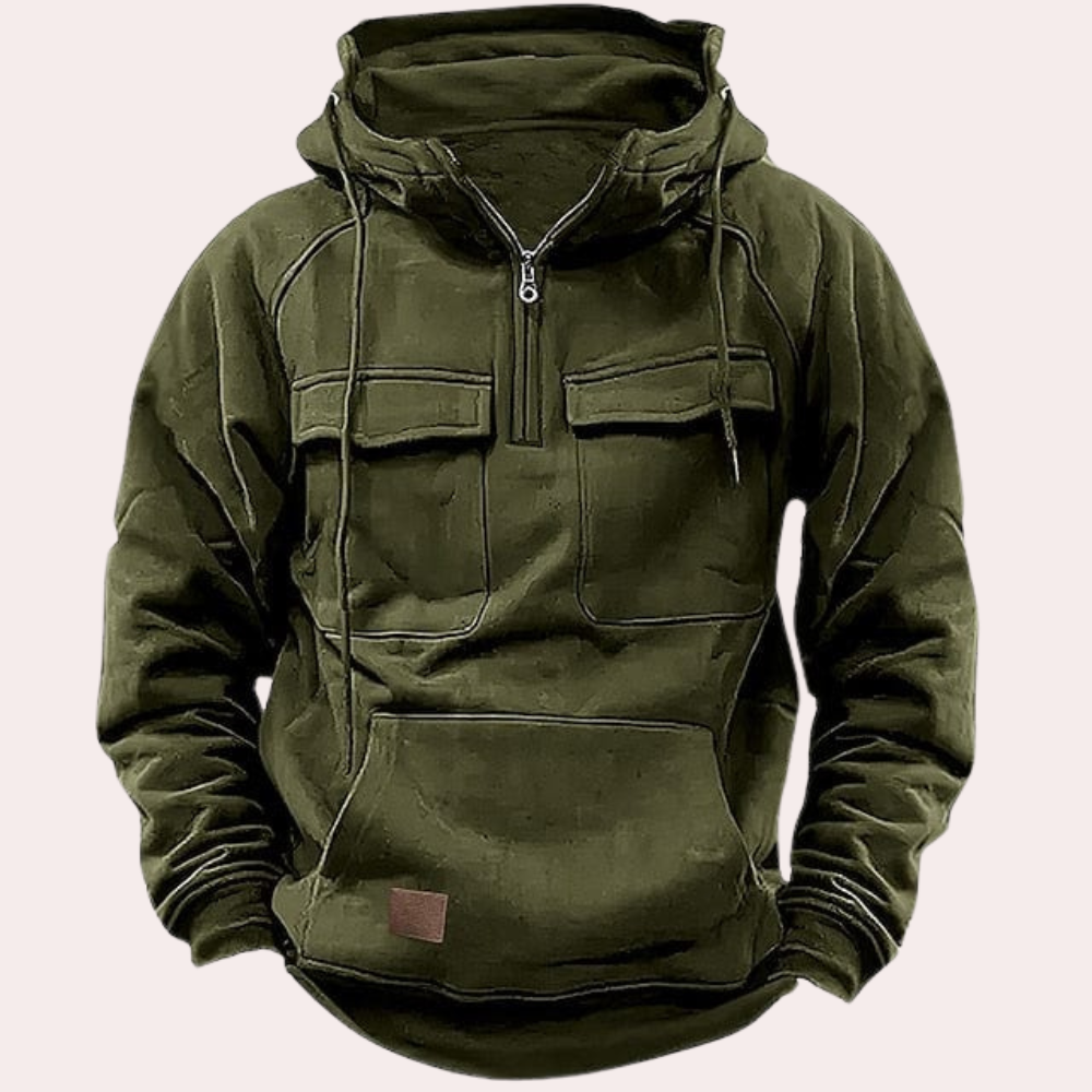 Winter men's fashion hoodie