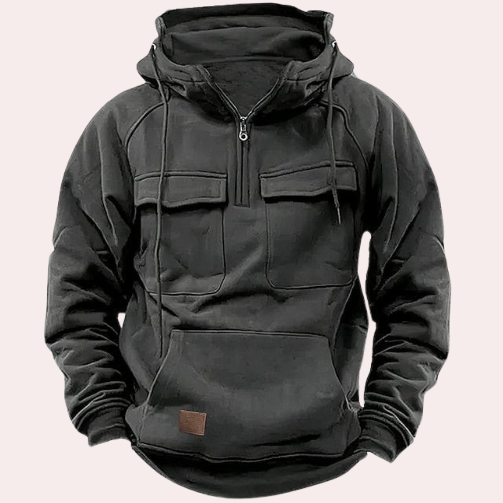 Winter men's fashion hoodie