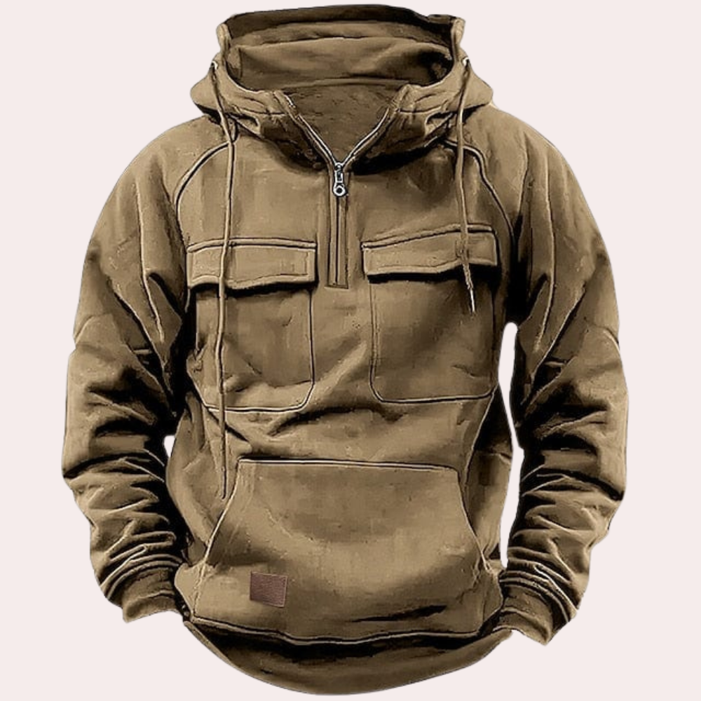 Winter men's fashion hoodie