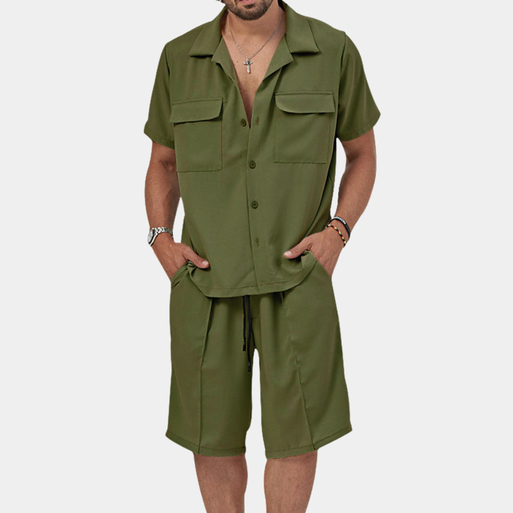 Victor | Men's Set Polo and Shorts
