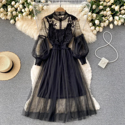 Chic Flower Girl Party Dress