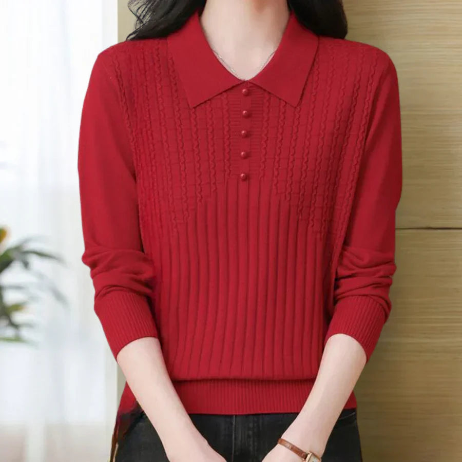 Women's Elitsa Simple Knitted Sweater
