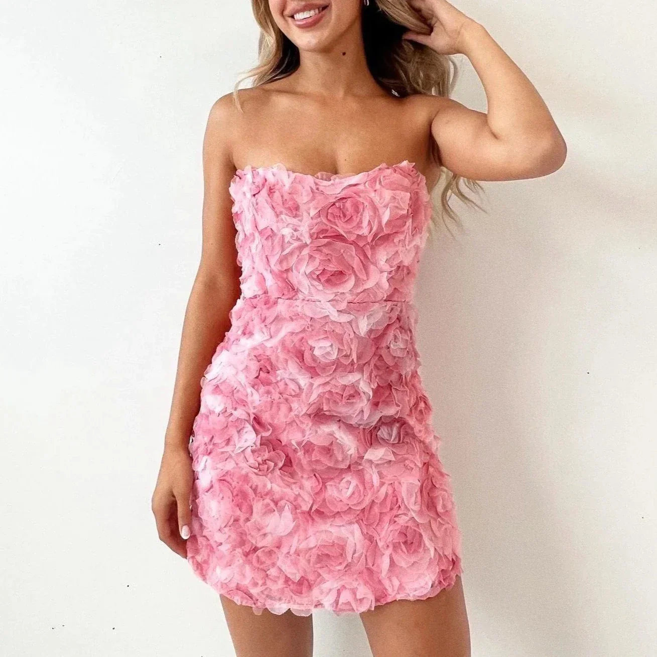 Anni | Trendy Strapless Dress for Women
