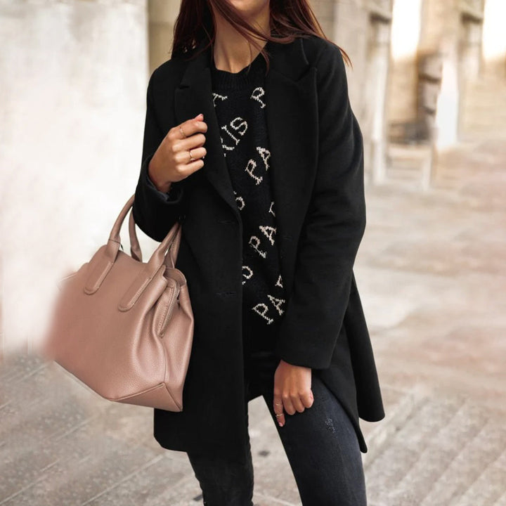 Warm Ladies Wool Winter Jacket